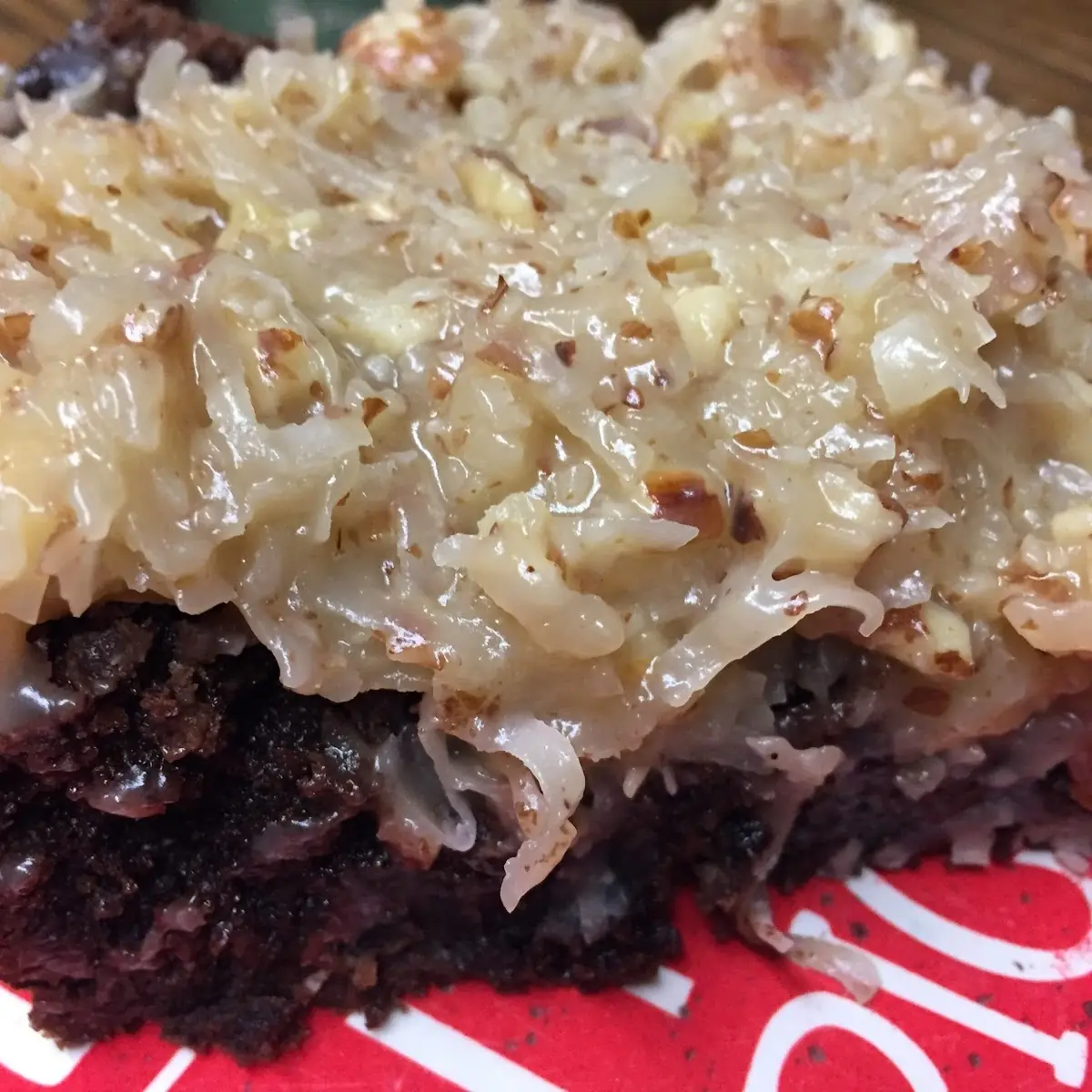 German Chocolate Brownie