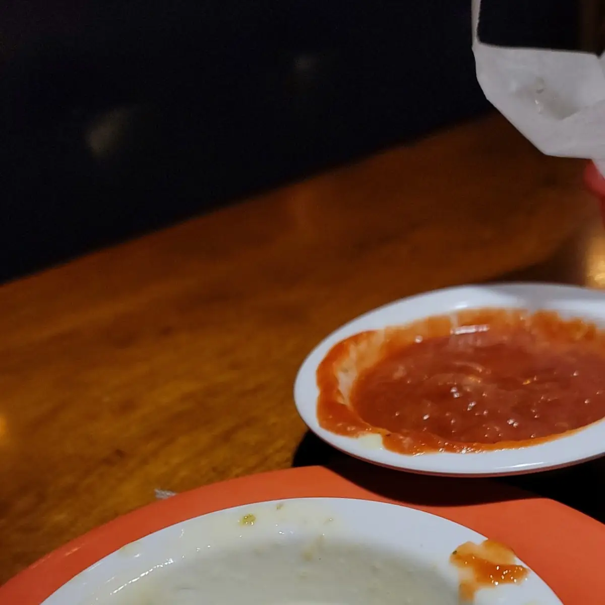 Cheese Dip and Salsa