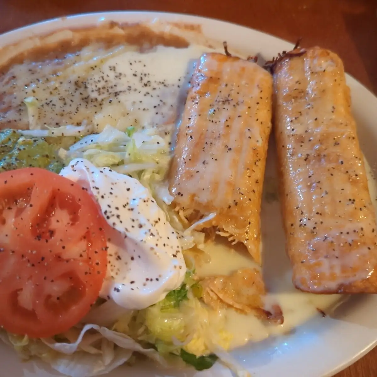 Chimichangas Chicken Fried