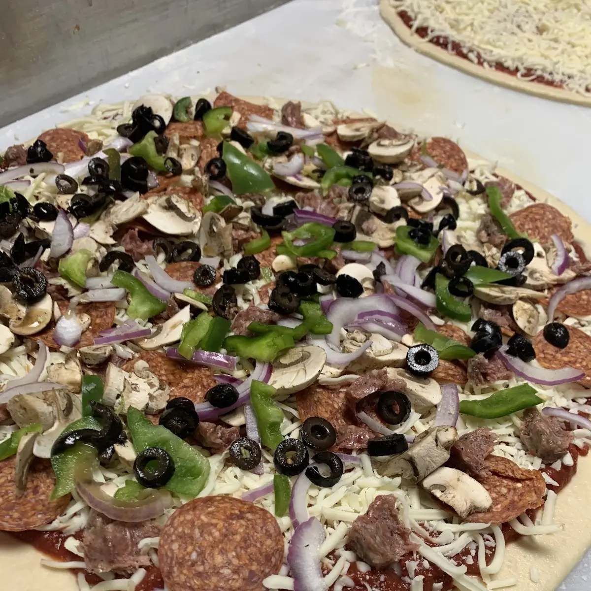 Pizza with Unlimited Toppings