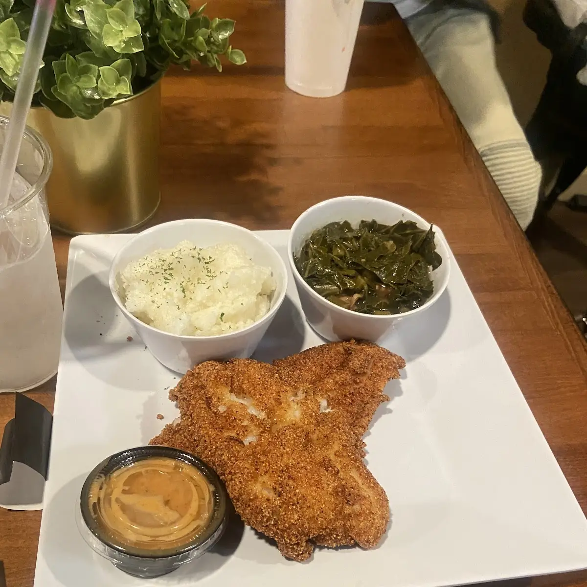 Fried Catfish & Grits
