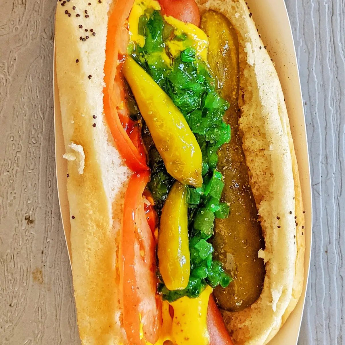 Chicago-Style Hot Dog