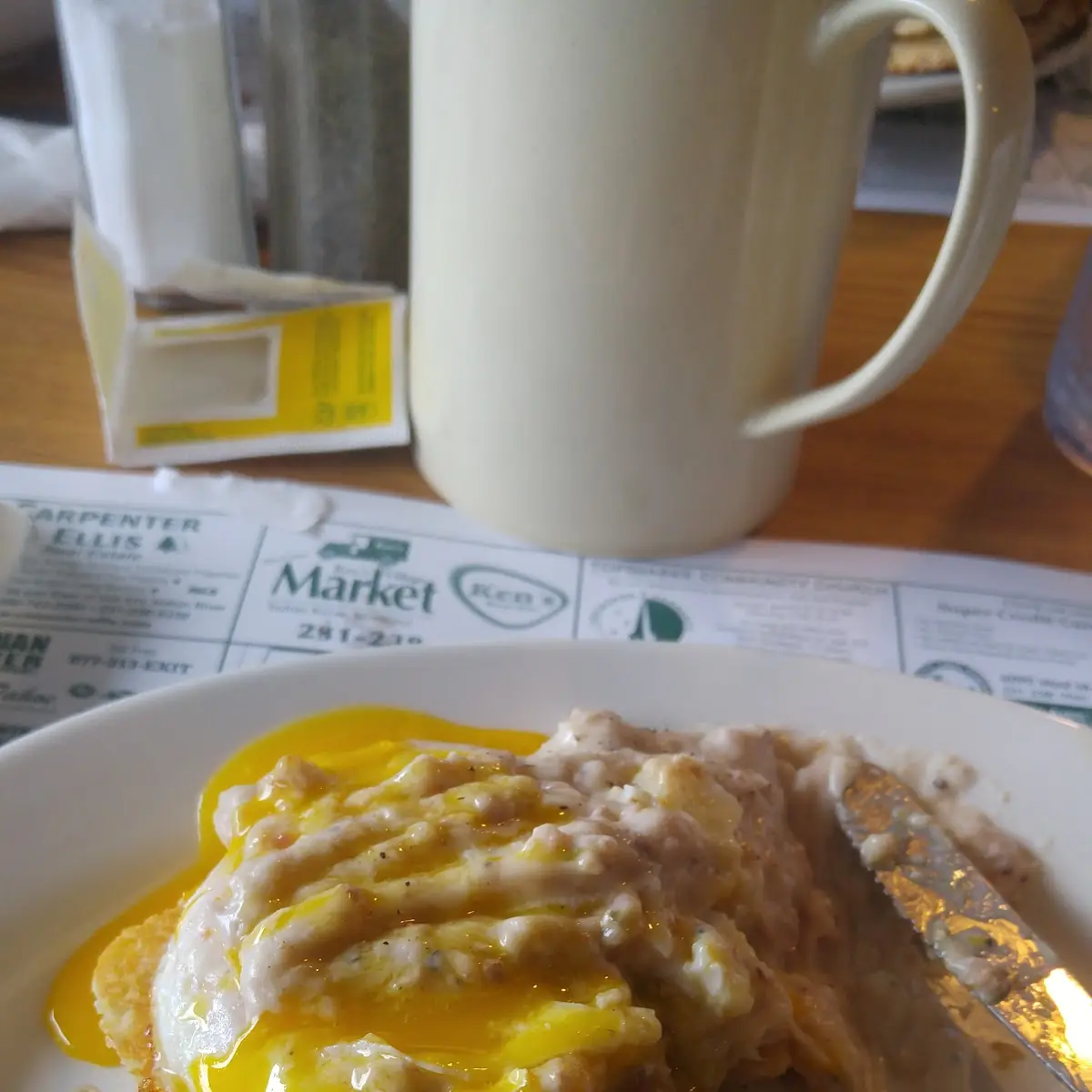 Eggs and Sausage Gravy