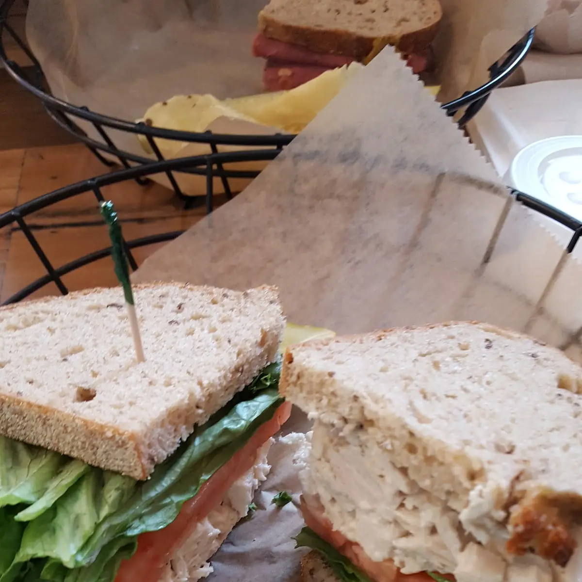 Ducktrap Smoked Salmon Sandwich