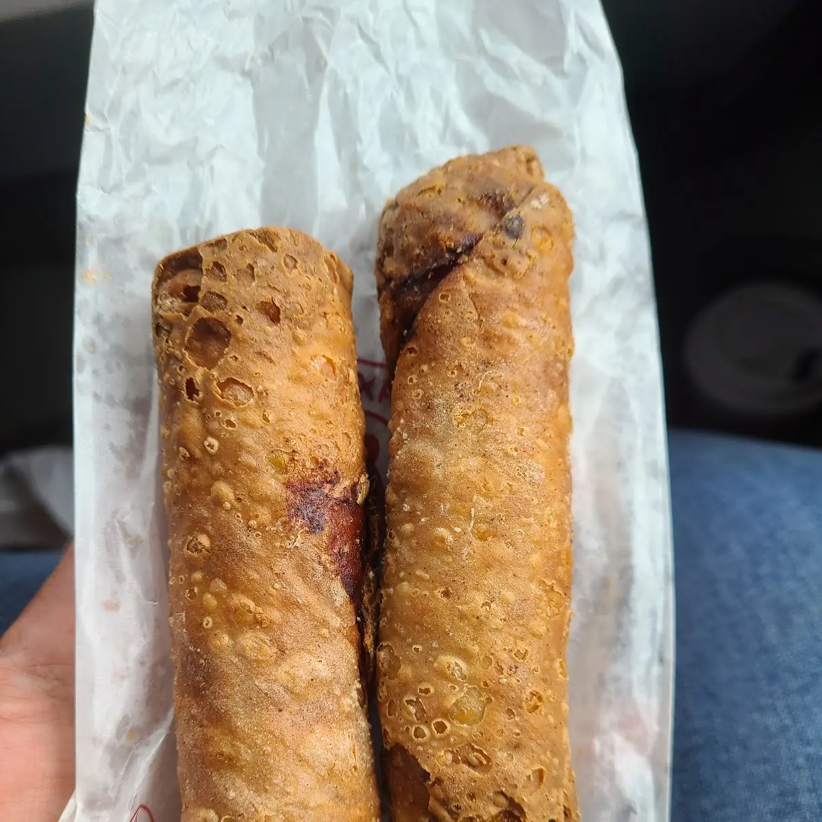 Burnt Egg Rolls