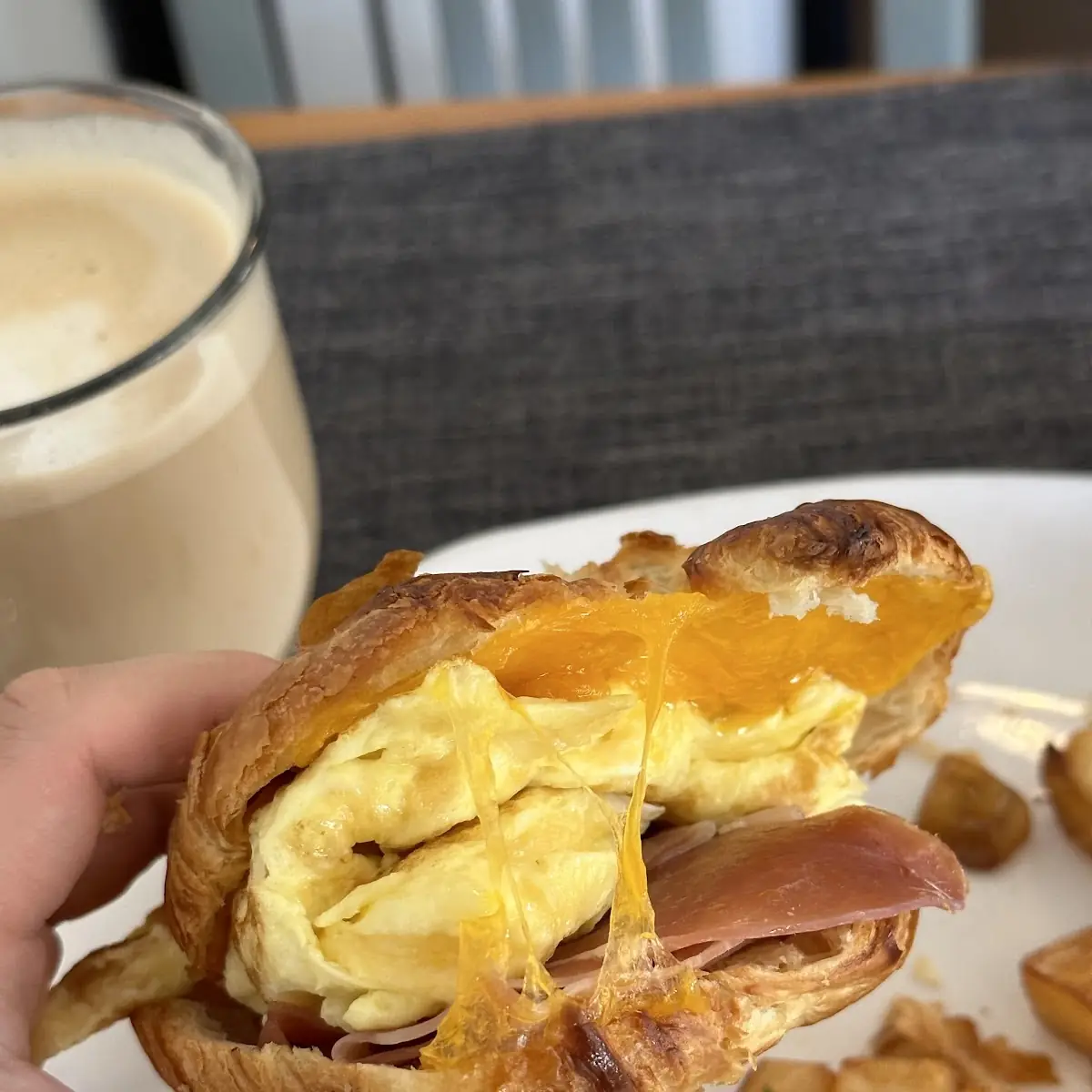 Croissant Breakfast Sandwich