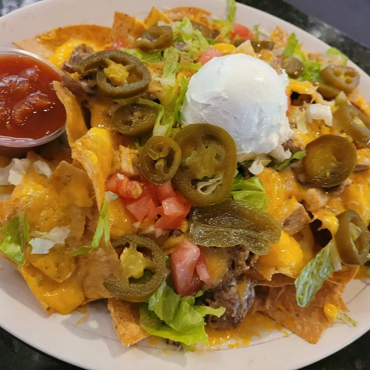 Cheese Nachos