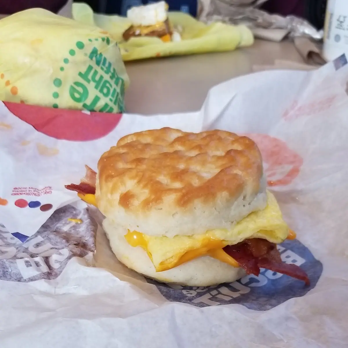Bacon Egg & Cheese Biscuit