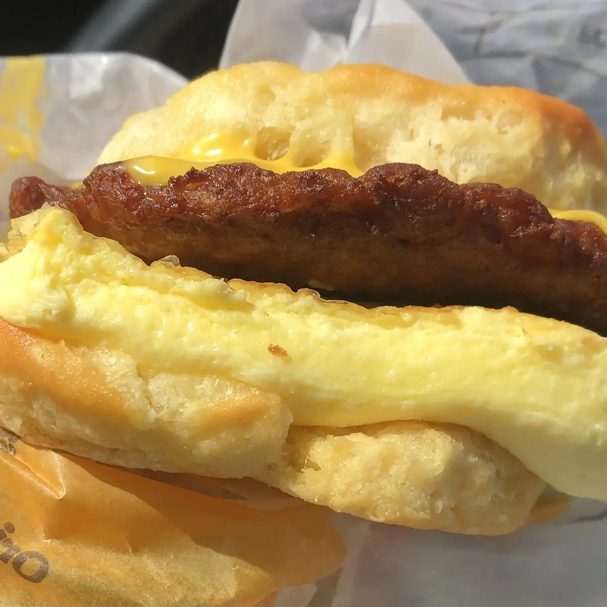 Sausage Egg & Cheese Biscuit