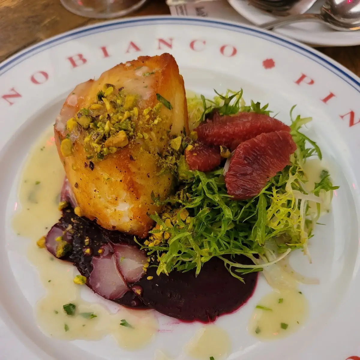 Pan Seared Sea Bass