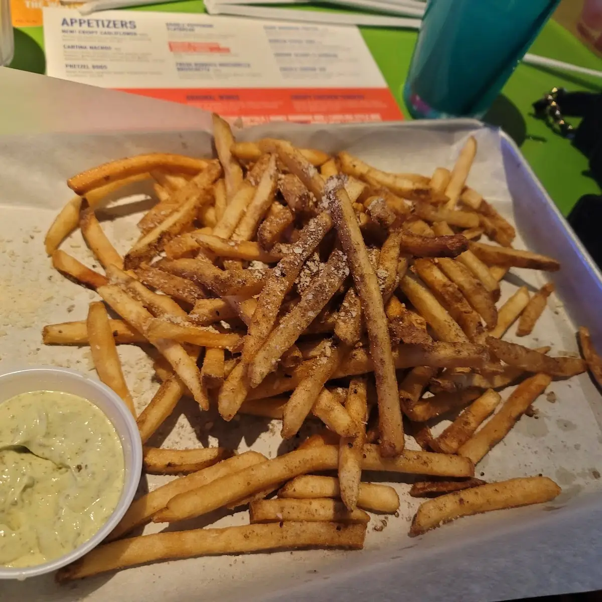 Garlic Parmesan Fries