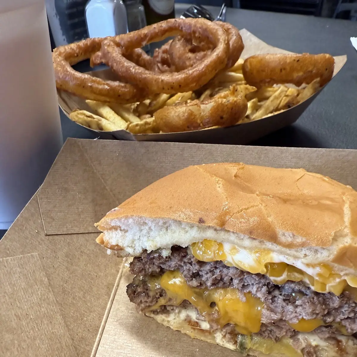 Fries and Onion Rings