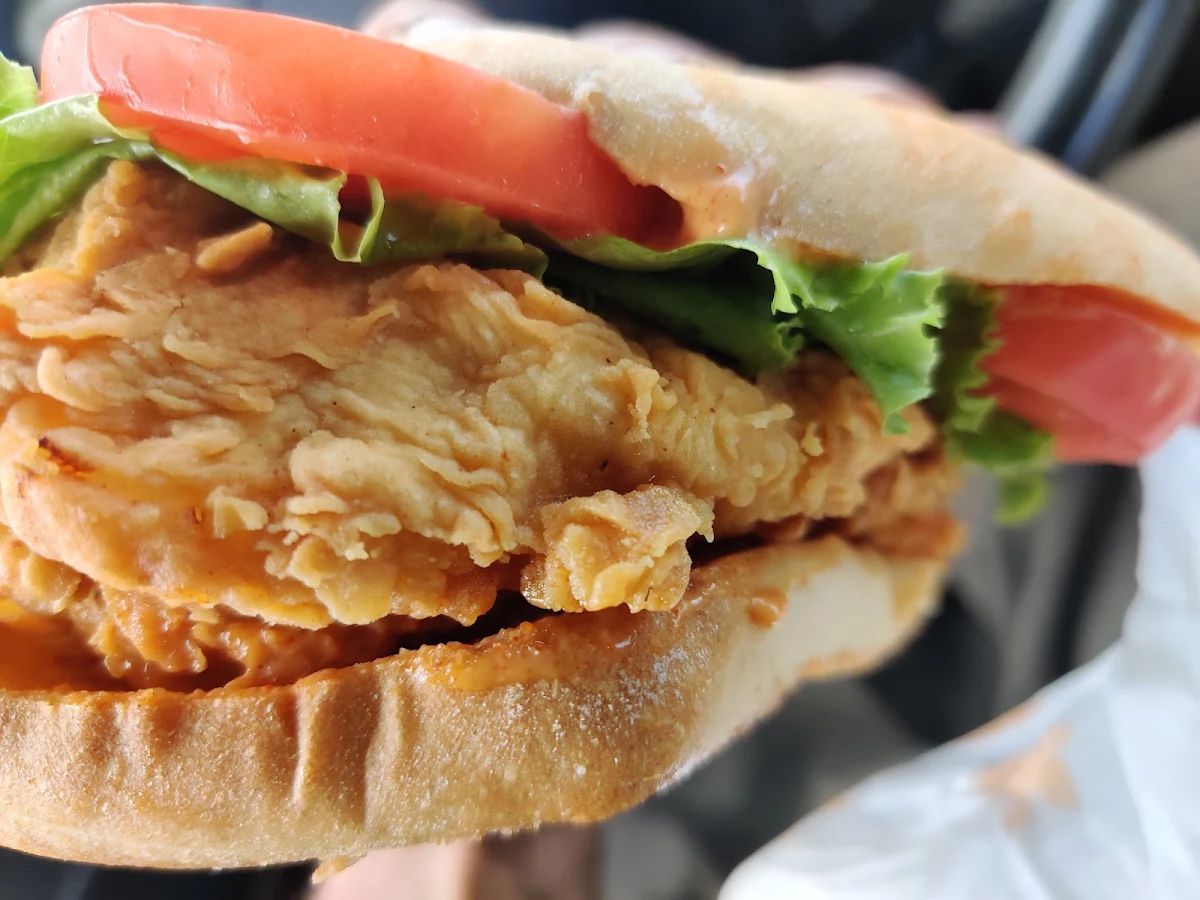 Cajun Chicken Sandwich, Popeyes Louisiana Kitchen