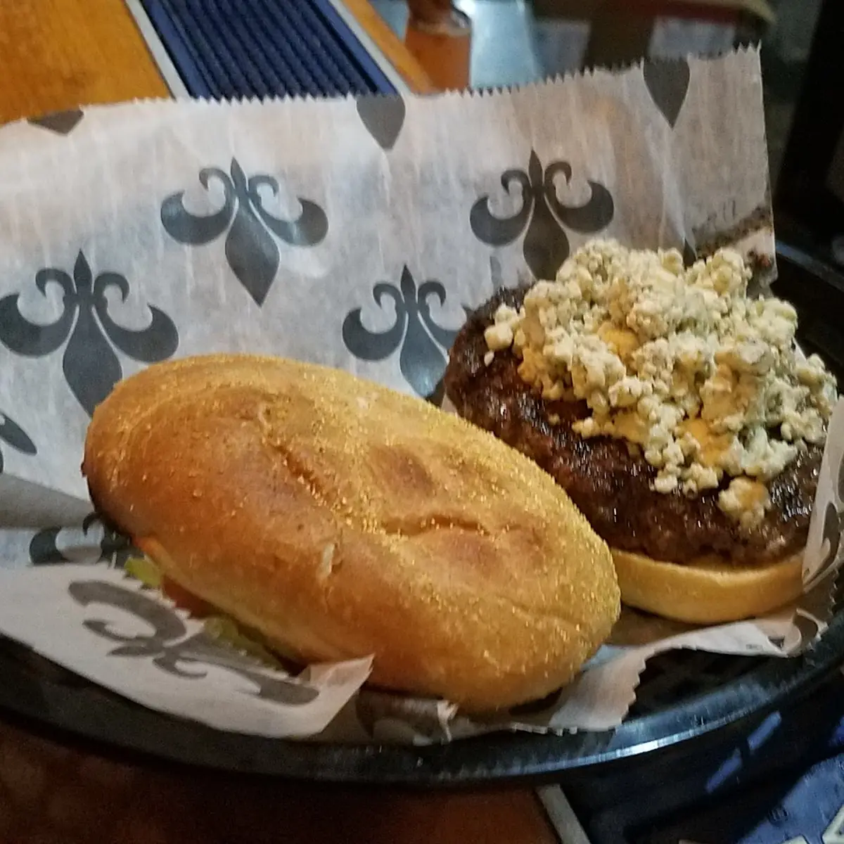 Bleu Cheese Burger