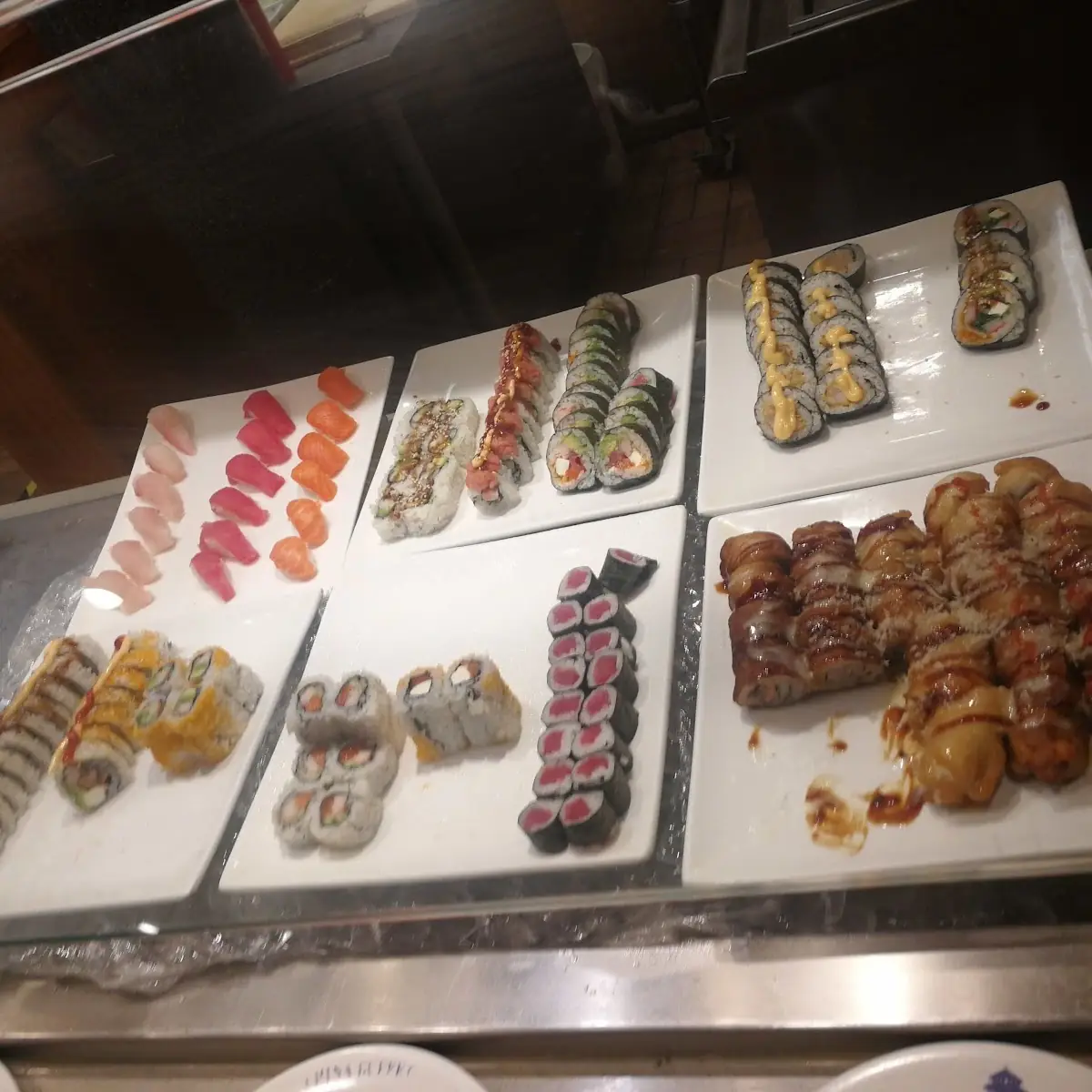 More Salmon Tuna Shrimp and Crab Sushi Options