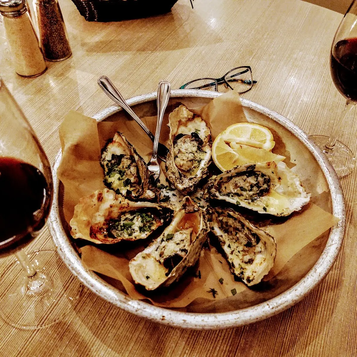 Charbroiled Oysters on the Half Shell