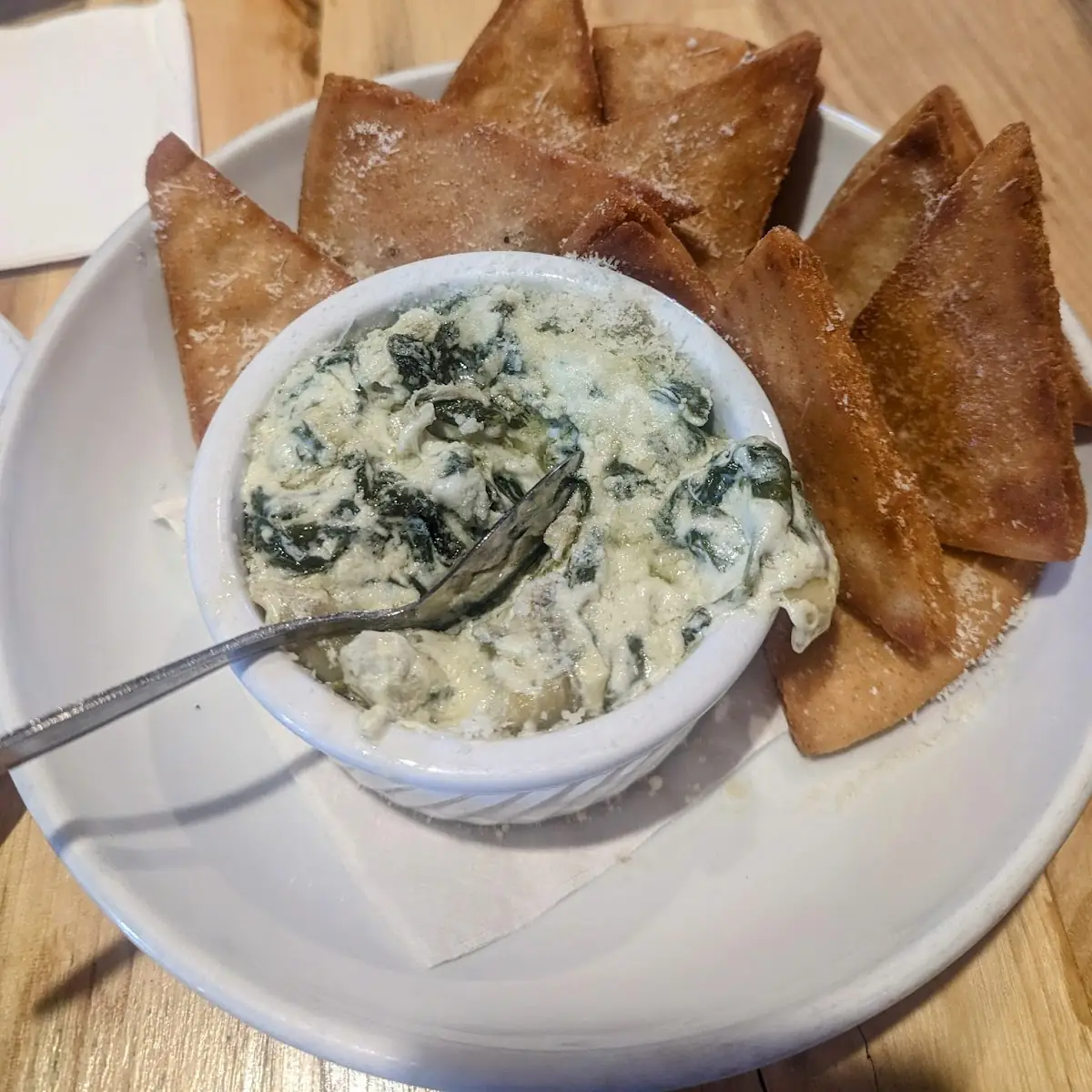 Roasted Spinach Artichoke Dip