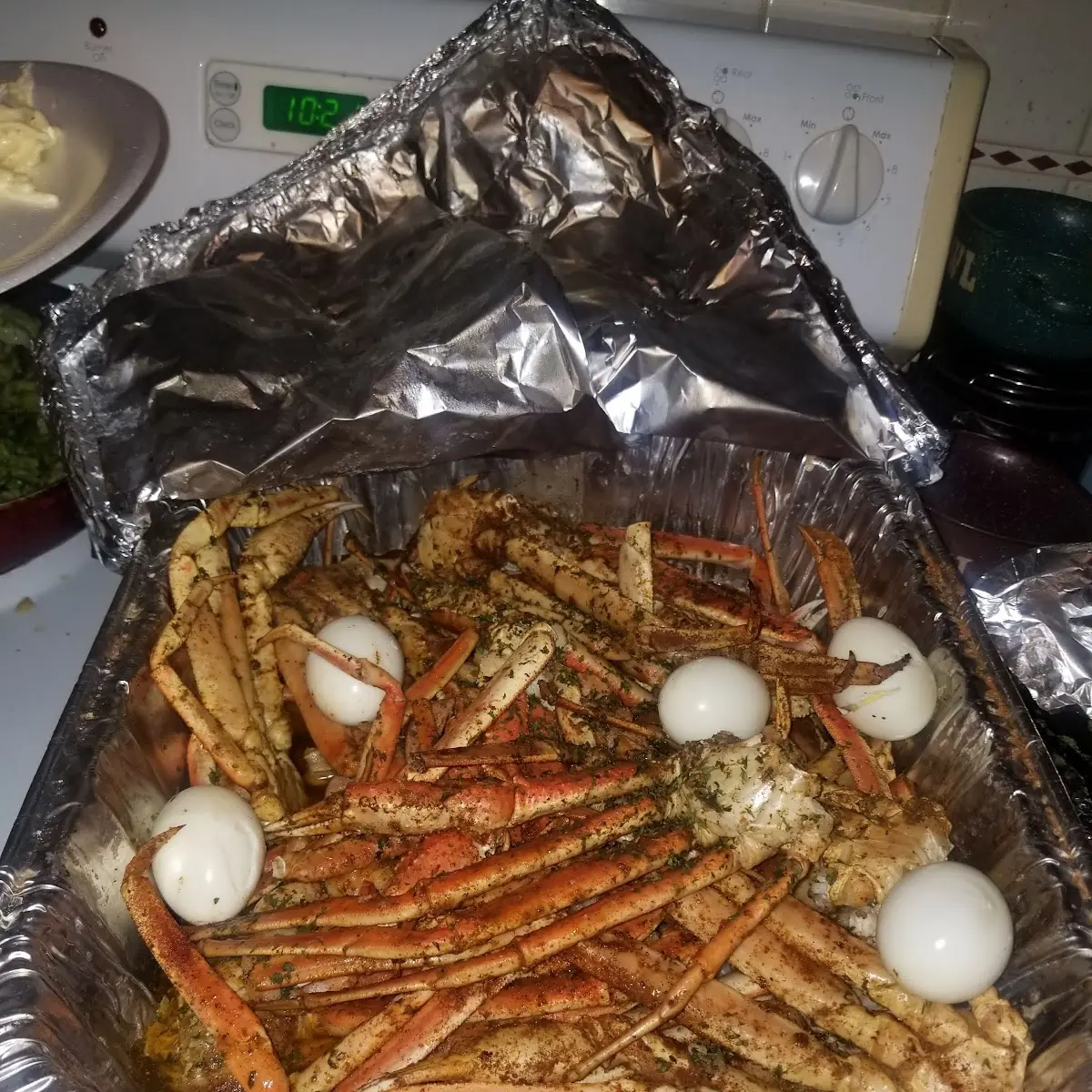 Crab Legs Seafood Boil