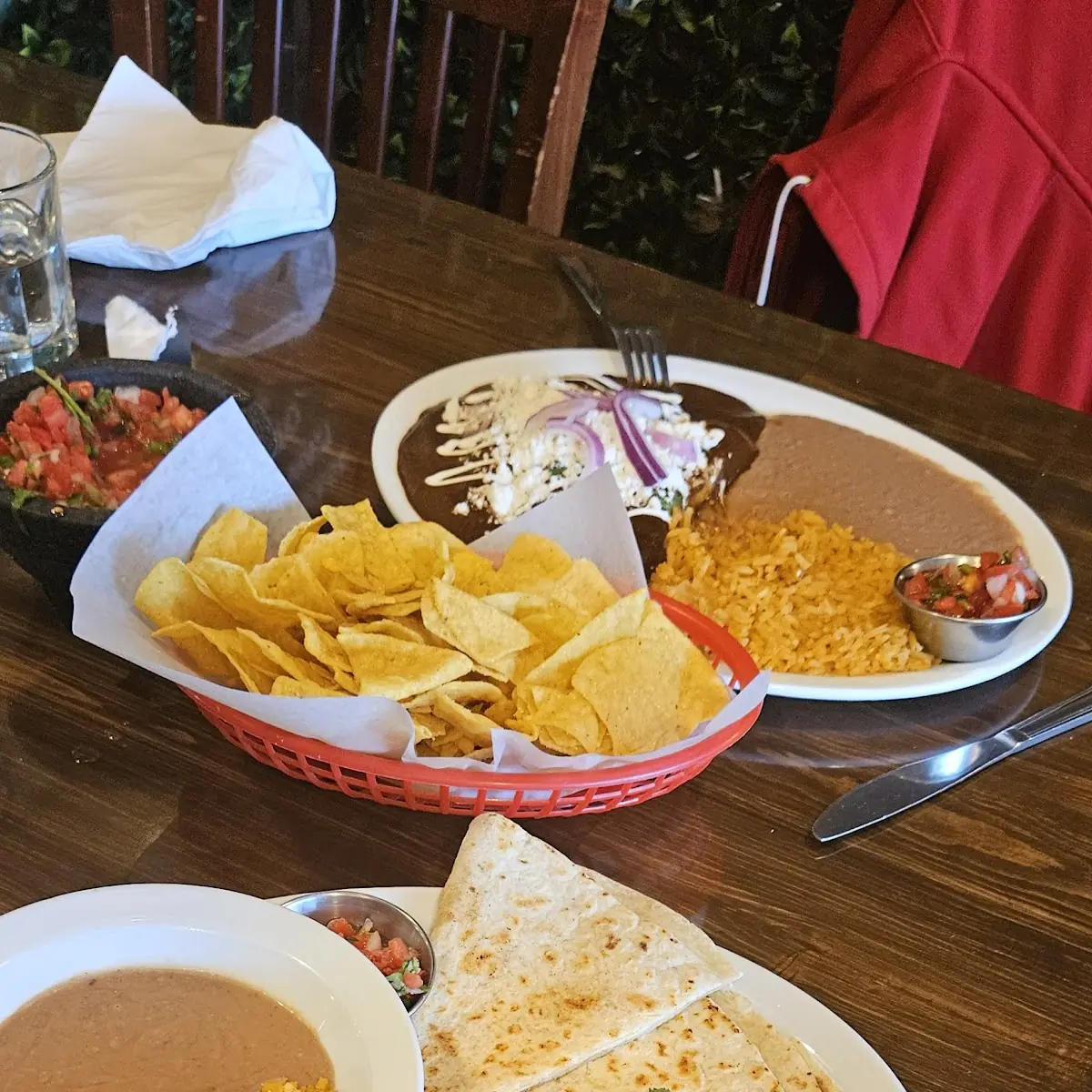 Quesadilla Cheese and Enchiladas