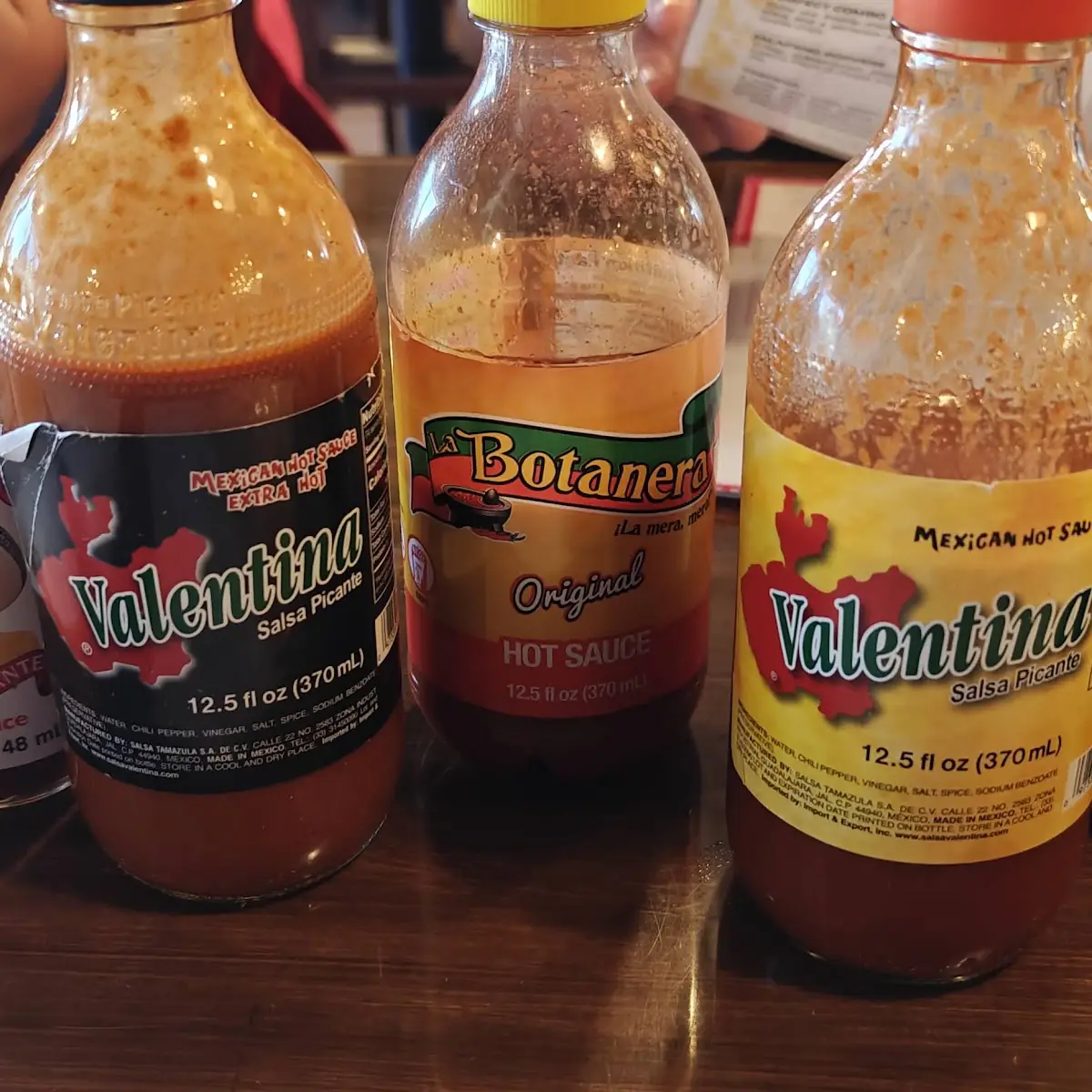 Various Hot Sauces