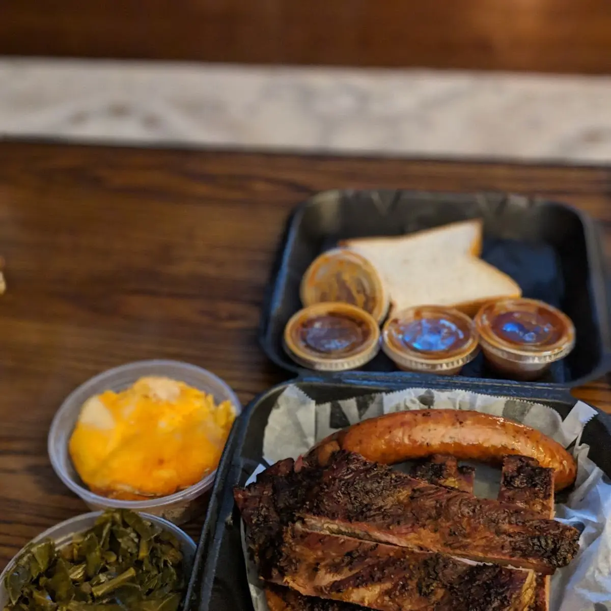 Brisket Bark Pinto Beans