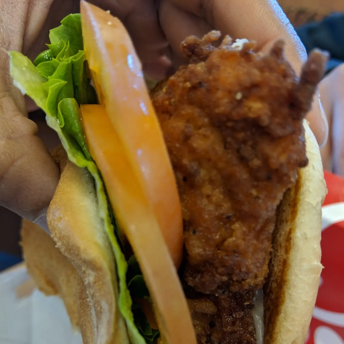 Spicy Chicken Sandwich Deluxe Meal