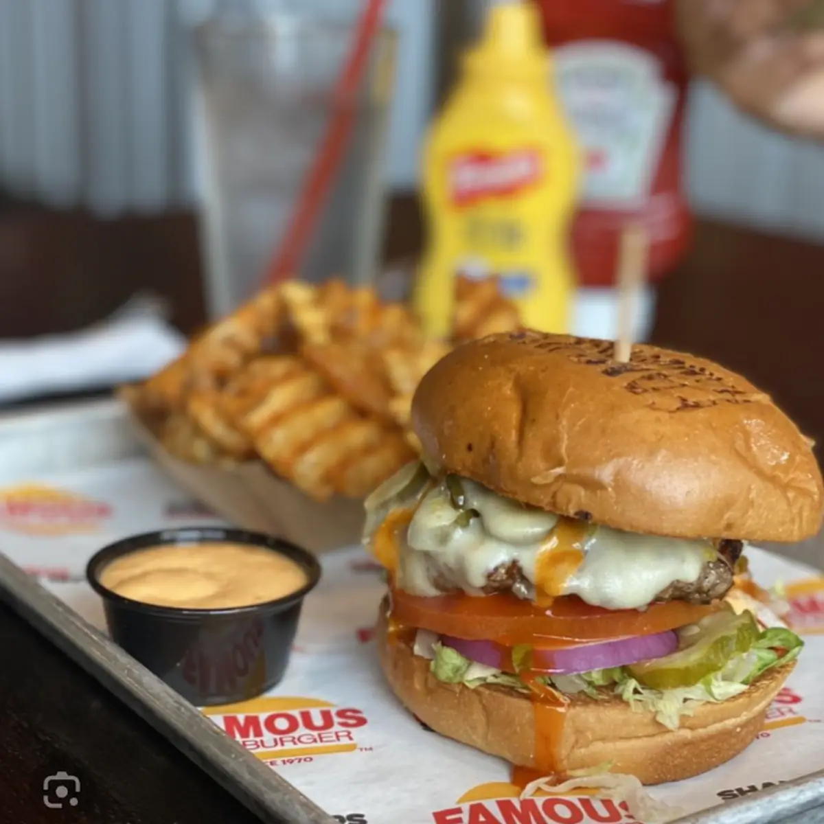 Burger and Fries