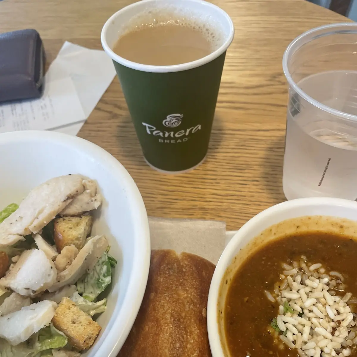 Ceasar Salad and Chicken Tikka Masala