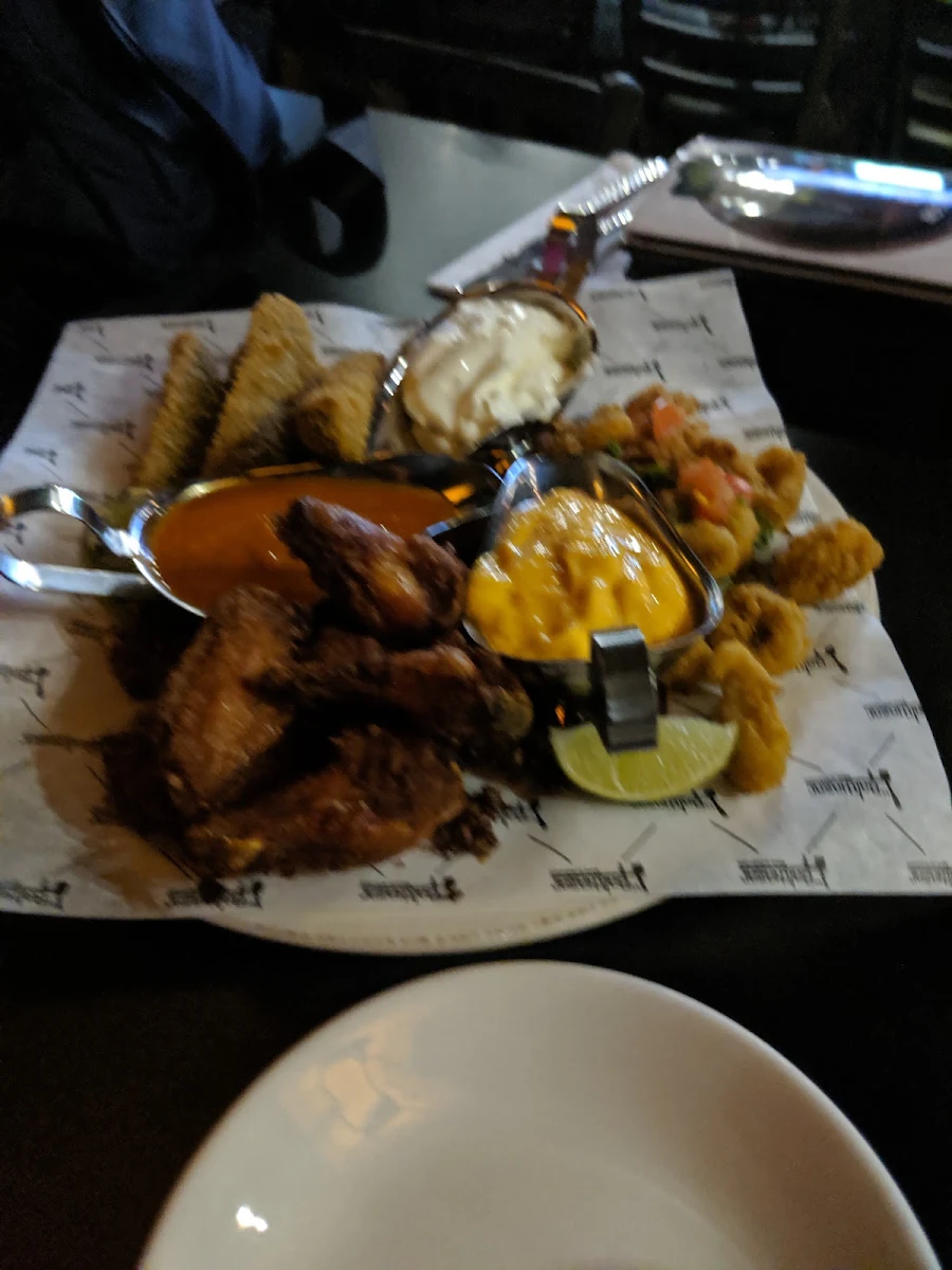 Calamari Wings and Pickles