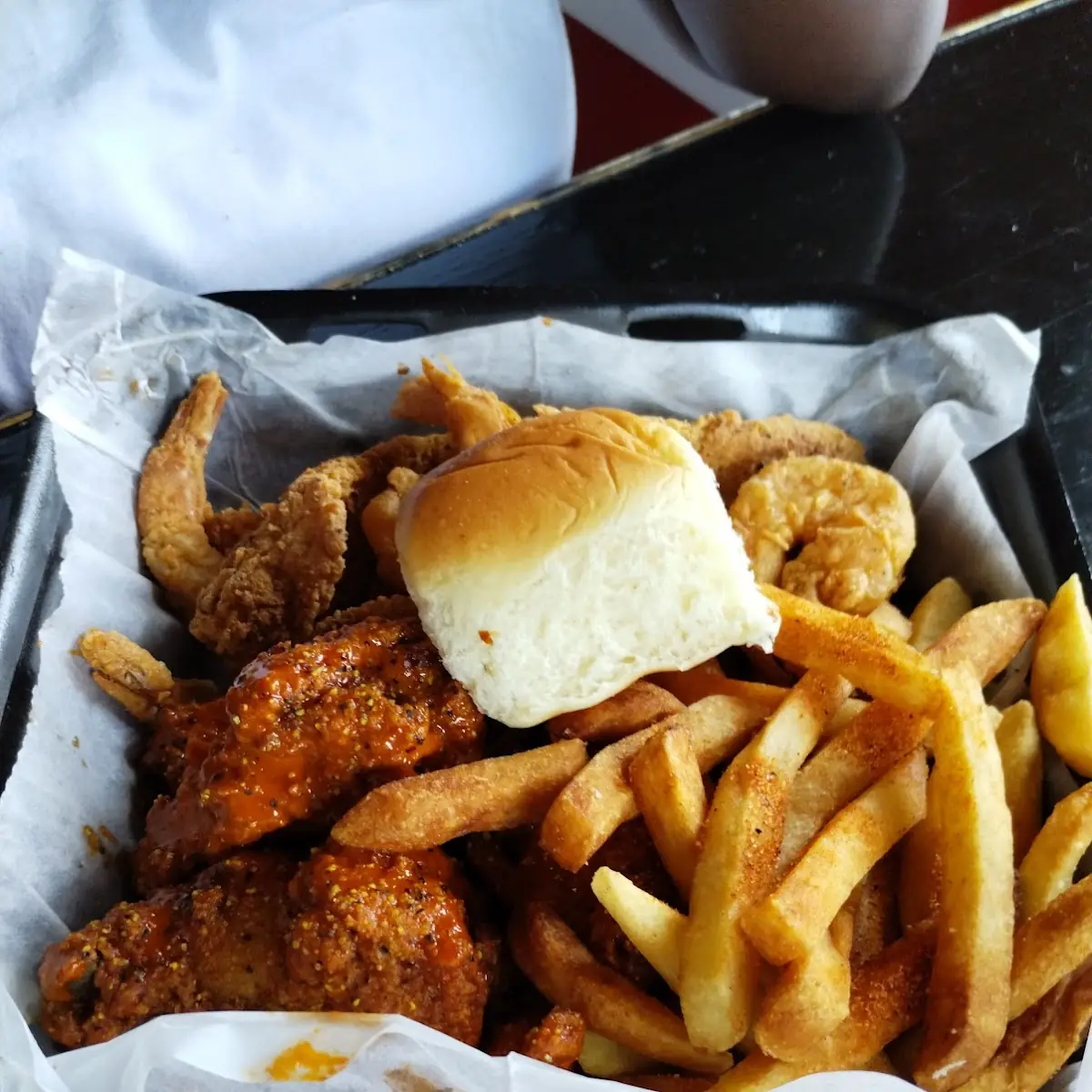 The Personal Platter with Egg Roll