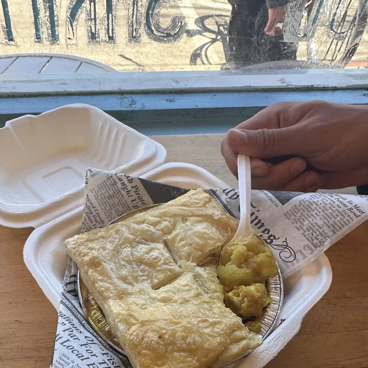 Chicken Curry Pie