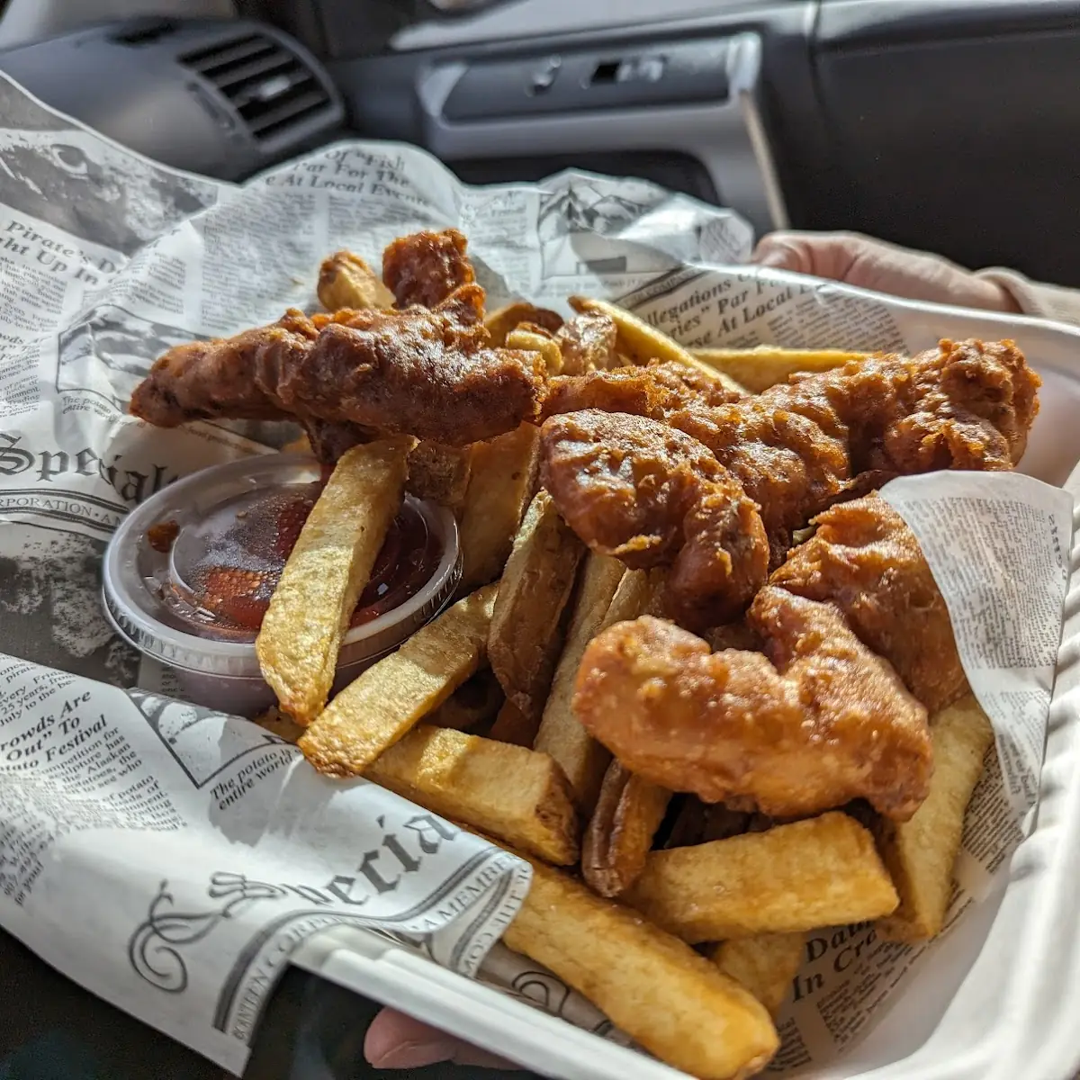 Chicken Tenders and Chips