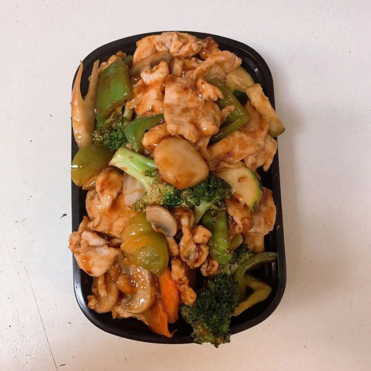 Triple Delight in Garlic Sauce