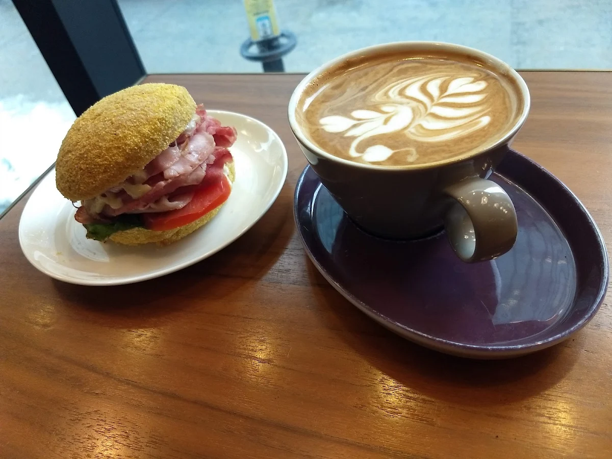 Cappuccino & Bacon Egg and Cheese