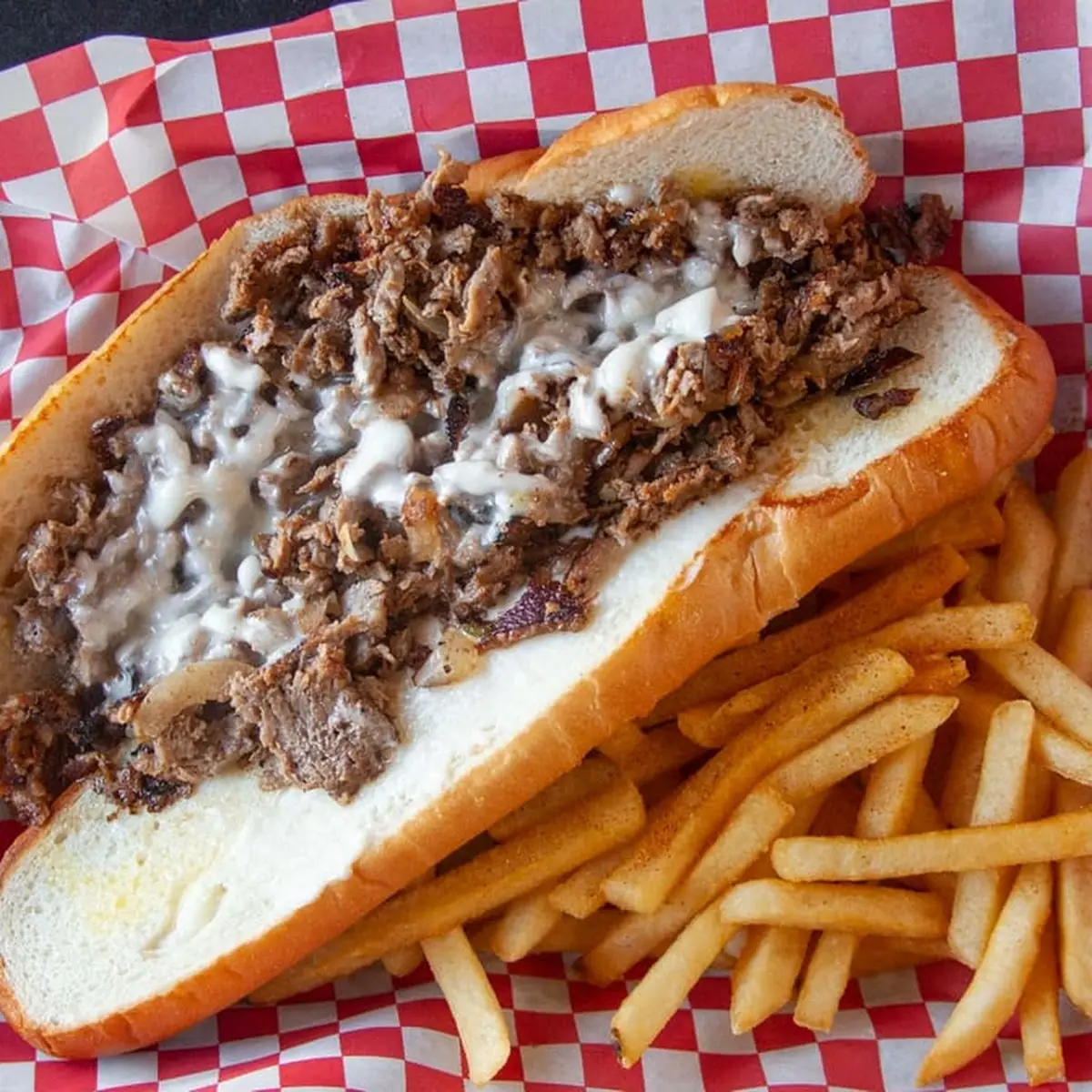 Philly Cheese Steak Sandwich