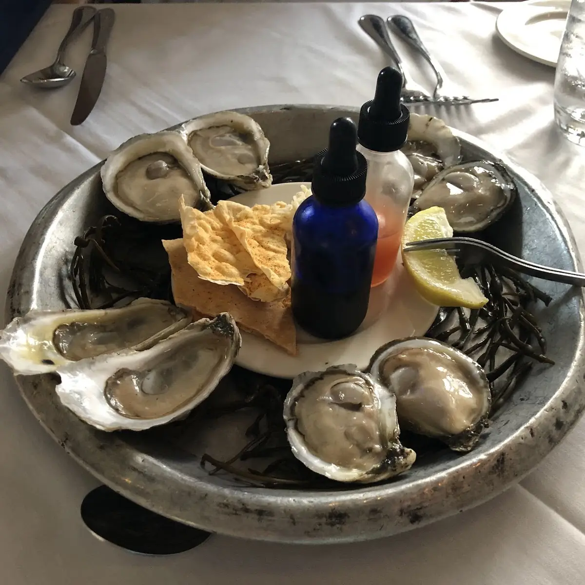 Fried Oyster Pan Roast
