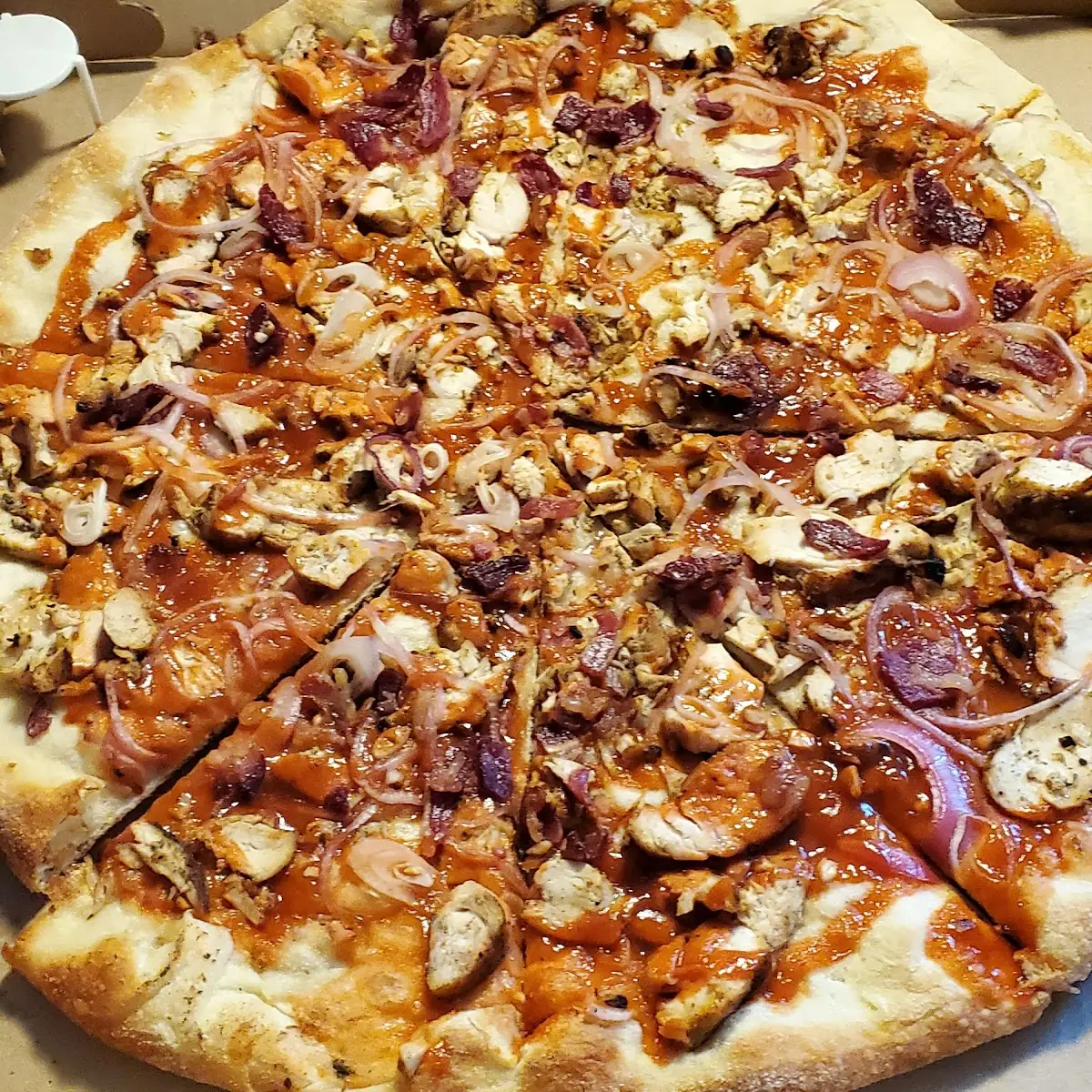 BBQ Chicken Pizza -No Cheese