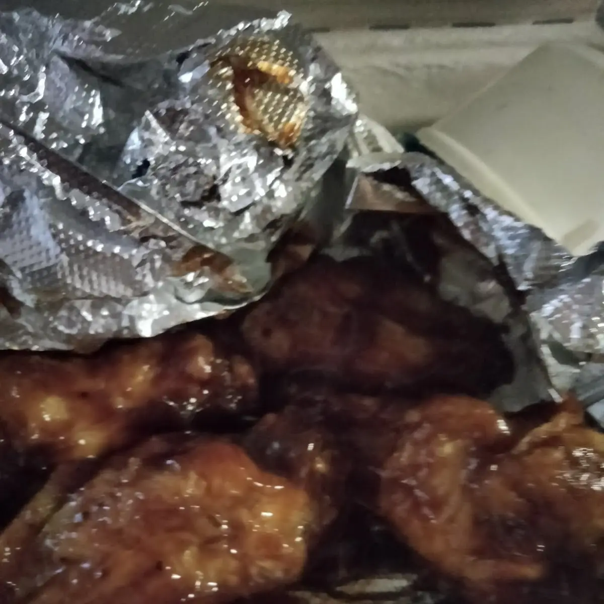 Chicken Wings over Rice