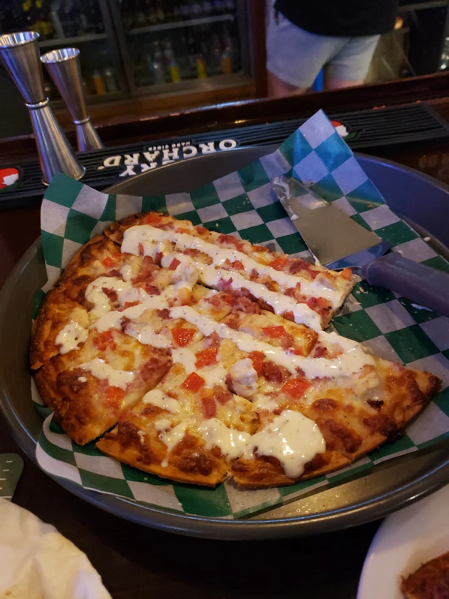 Chicken Bacon Ranch Pizza