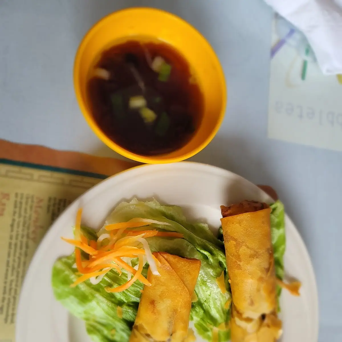 90. Vegetarian Fried Egg Rolls / Cha Gio Chay