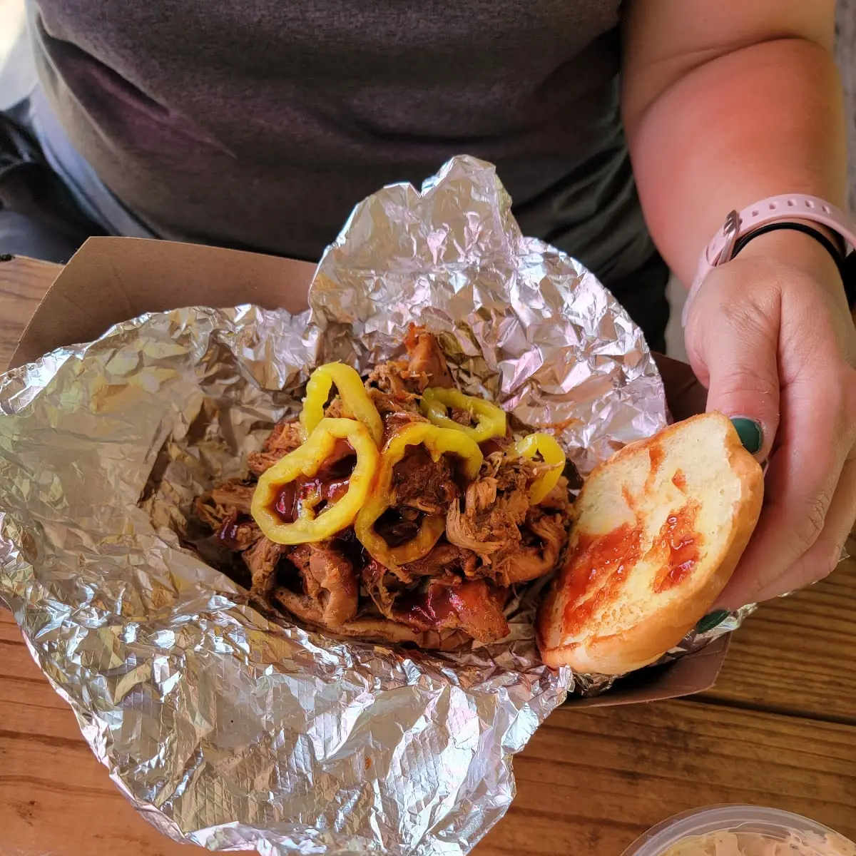 Pulled Chicken Sandwich