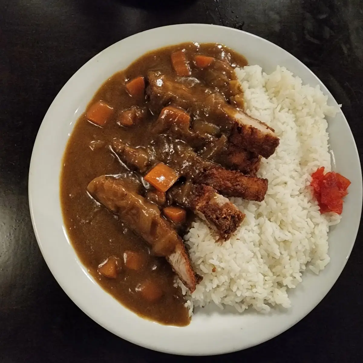 Chicken Katsu Curry with Rice