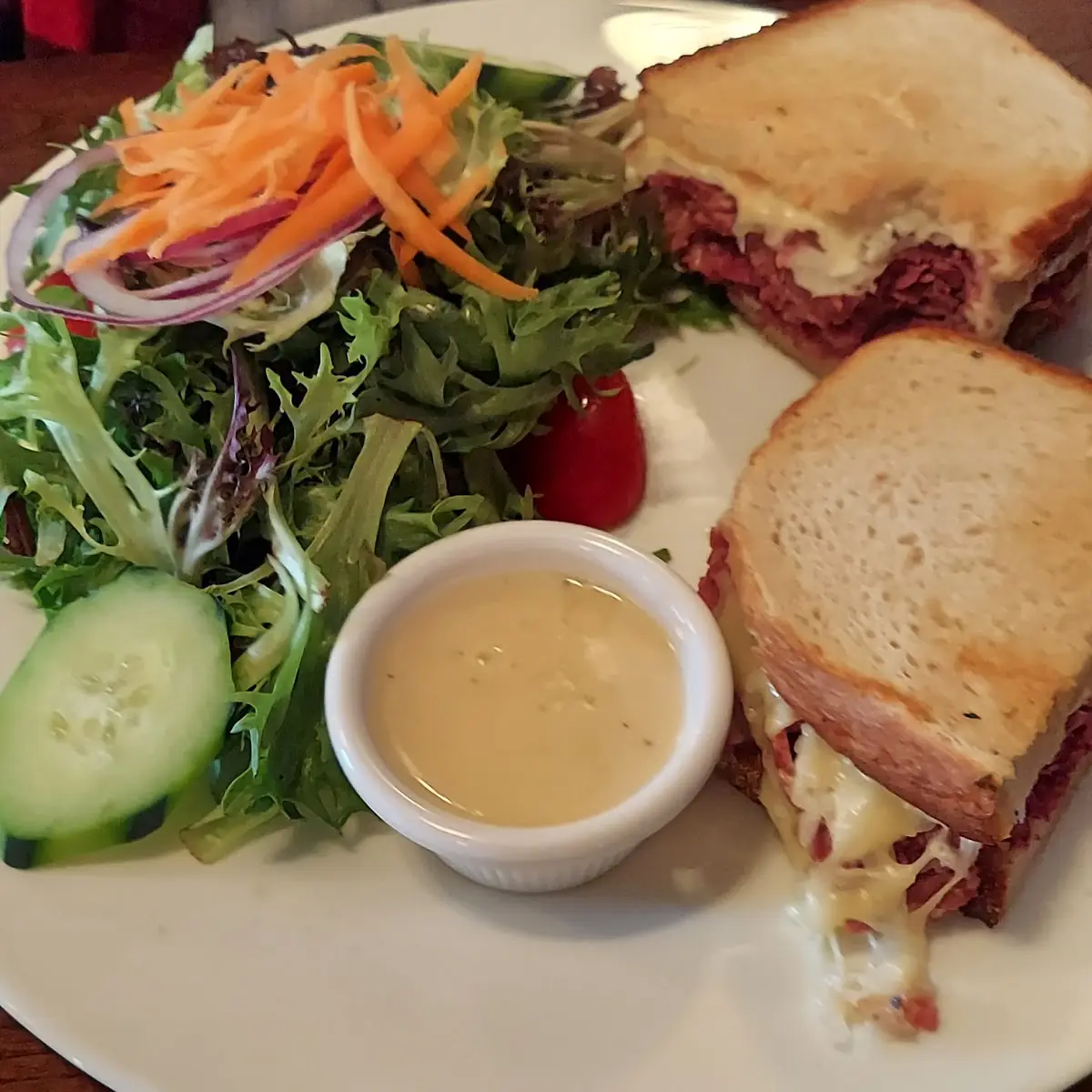 Grilled Corned Beef Sandwich