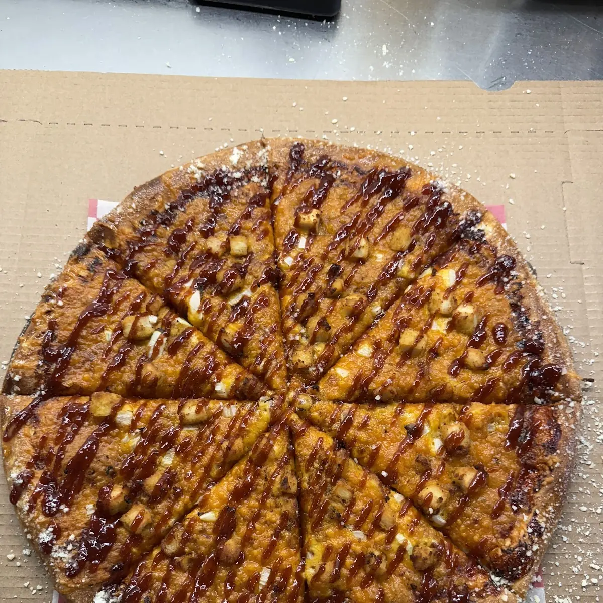 Caramel Apple Pizza