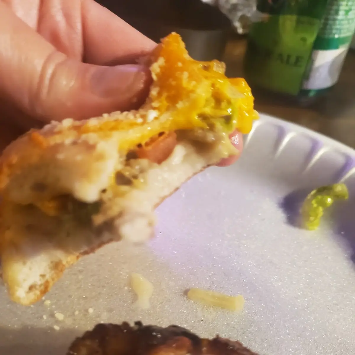 Fold over Cheese Burger