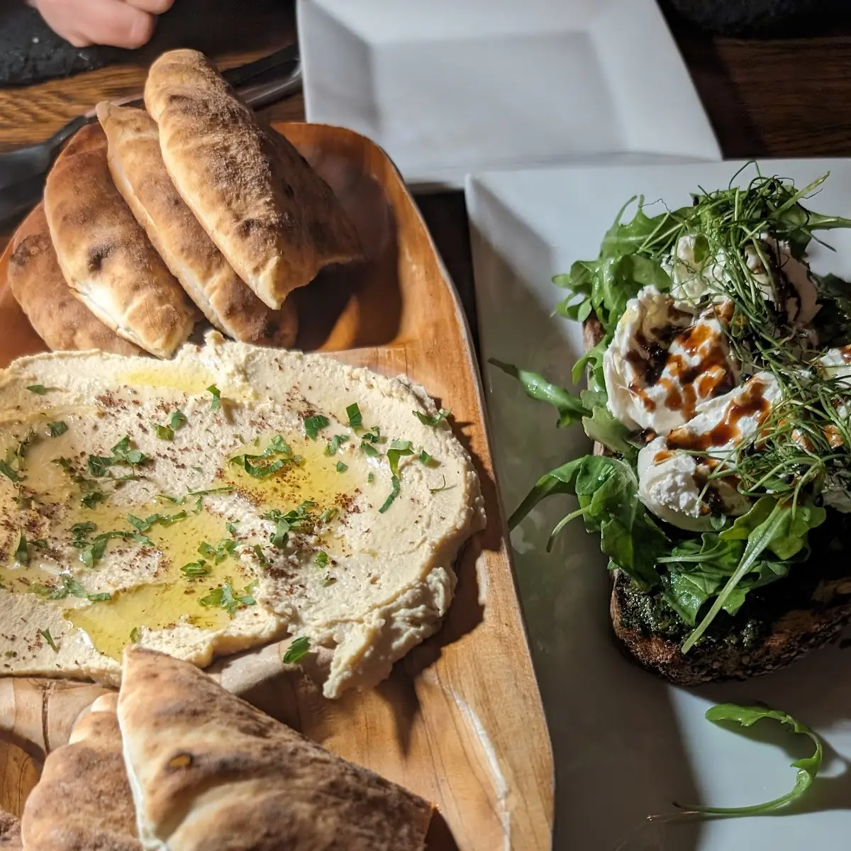 Hummus and Pita Bread