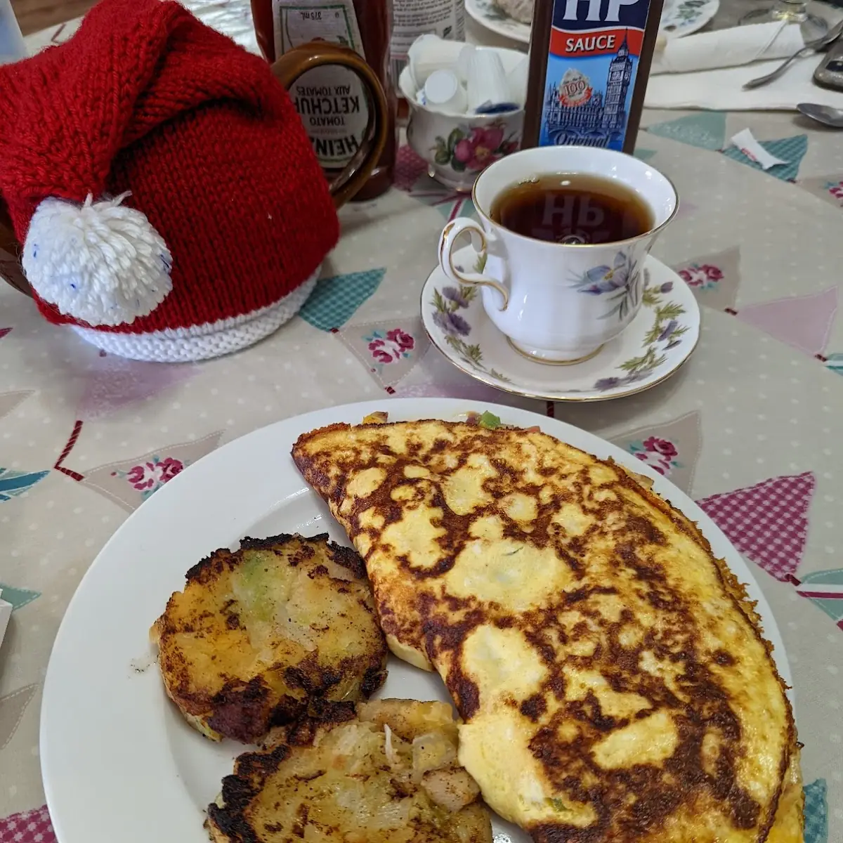 Supreme Omelette with Side of Bubble & Squeak