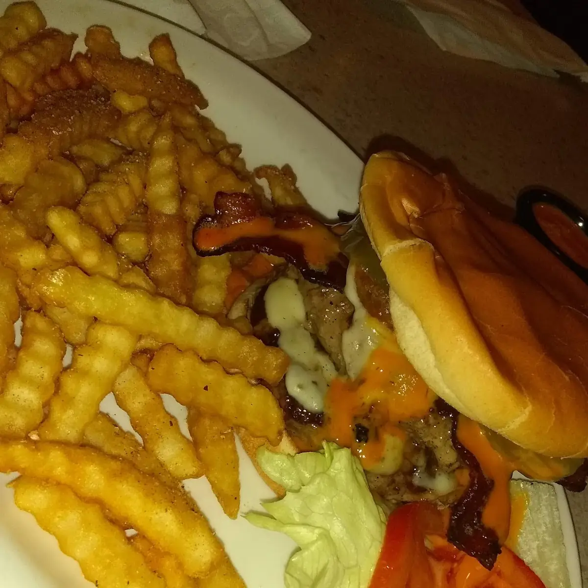 Spicy Double Bacon Cheeseburger