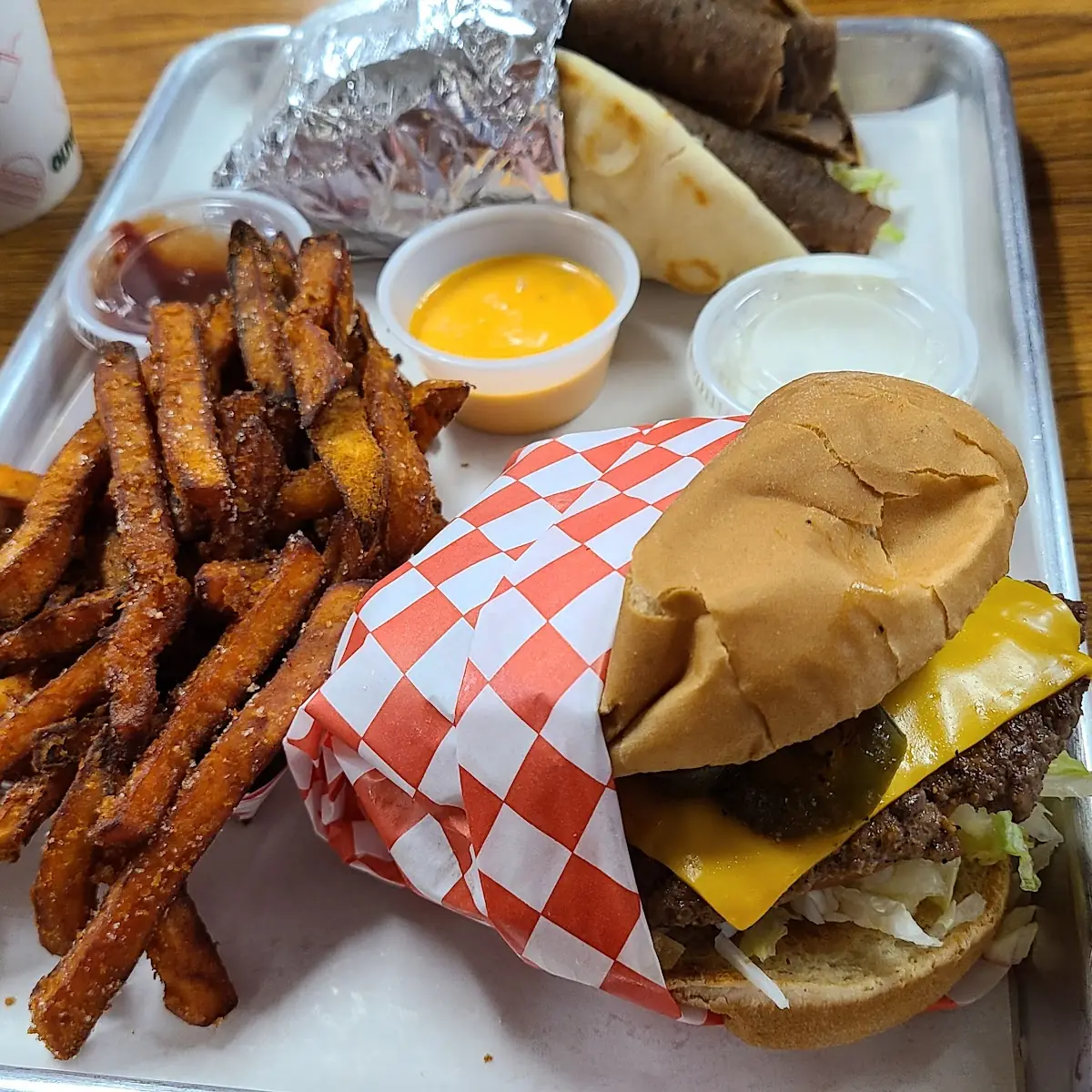 House Cheese Burger