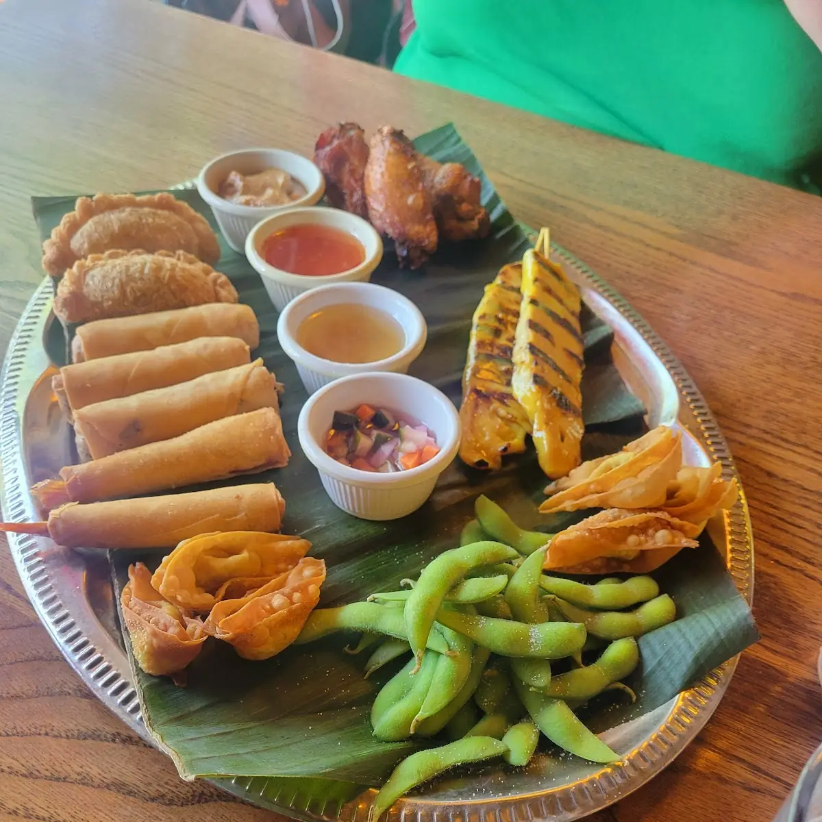 Thai Spring Rolls Sampler Platter